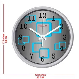 random Graphic Print Wall Clock image 5