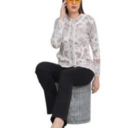 chatanya Women Round-Neck Cardigans with Button-Closure image 5