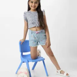 nauti nati Girls Floral Top image 5