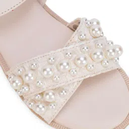 toothless Girls Embellished Flat Sandals with Buckle image 5
