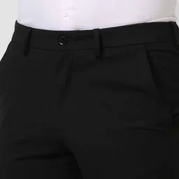 van heusen Men Slim Fit Flat Front Trousers image 5