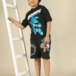 kidsville Boys Graphic Print Regular Fit Shorts image 5