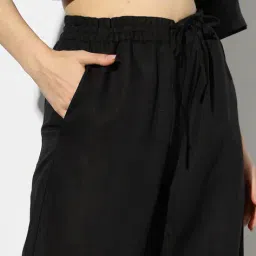 proearth by azorte Linen Blend Elasticated Trousers image 5