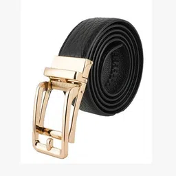 style shoes Men Wide Belt with Tangle Buckle Closure image 5