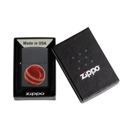zippo Cricket Ball Design Windproof Pocket Lighter image 5