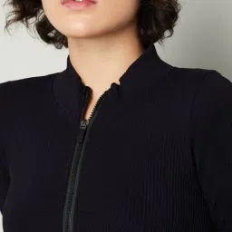 max Women Ribbed Cropped Jacket image 5