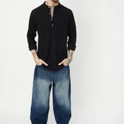 max MenSlim Fit Short Kurta image 5