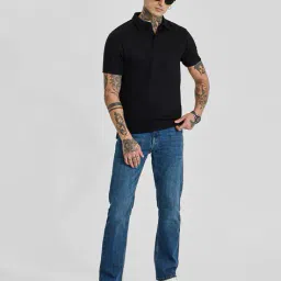 snitch Men Regular Fit Polo T-Shirt with Collar Neck image 5