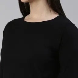 kryptic Women Round-Neck T-Shirt with Full Sleeves image 5