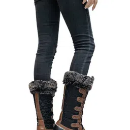 little surprise box Mid-Calf Lace-Up Boots image 5