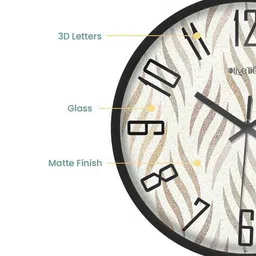 olive tree Round Shaped Analog Wall Clock image 5