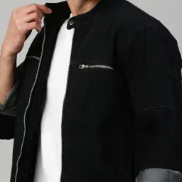 vogati Men Washed Jacket image 5