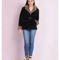 leia Women Regular Fit Button Closure Jacket image 5