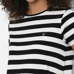 allen solly Striped Crew-Neck T-Shirt image 5