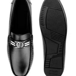 mr. wonker Men Round-Toe Slip-On Loafers image 5