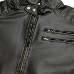 leather retail Men  Bikers Jacket image 5