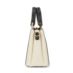 lavie signature Women Colourblock Satchel Bag image 5