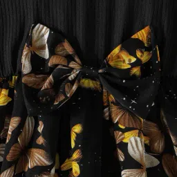 tior Girls Floral A-line Dress image 5