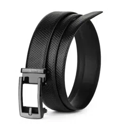 louis stitch Men Belt with Auto-Lock Buckle Fastening image 5
