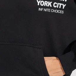 styli Women Oversized Hoodie with Kangaroo Pockets image 5