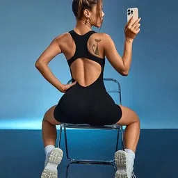 lulu & sky Women Scoop-Neck Playsuit image 5