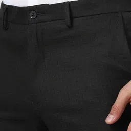 van heusen Men Slim Fit Flat-Front Trousers image 5