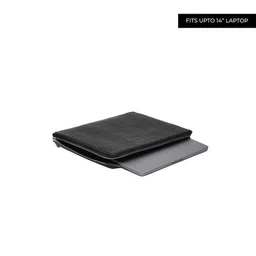 miraggio Croc-Embossed Slim Laptop Portfolio Sleeve Bag image 5