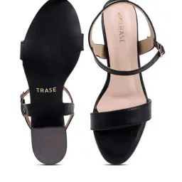 trase Women Heeled Sandals with Synthetic Upper image 4