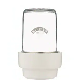 kilner Sprouting Set Glass Jar with Stainless Steel Lid Ceramic Base image 5