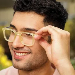 resist eyewear UV-Protected Full-Rim Wayfarers Sunglasses LEO YELLOW GRY CL1 image 5