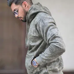 maniac Men Ombre-Dyed Hooded Sweatshirt image 5