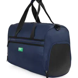 united colors of benetton Men Logo Print Duffle Bag with Zip Closure image 5