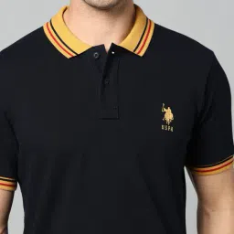 u.s. polo assn. Men Slim Fit Polo T-Shirt with Logo Embroidery image 5