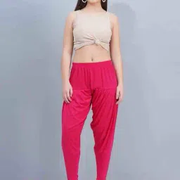 buythattrendz Women Elasticated Patiala Pant image 5