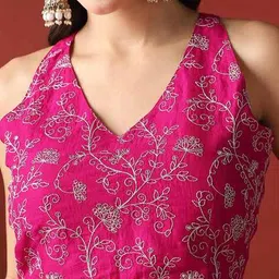 globus Embroidery Lehenga Choli Set with Dupatta image 5