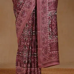 soch Women Printed Saree with Blouse Piece image 5