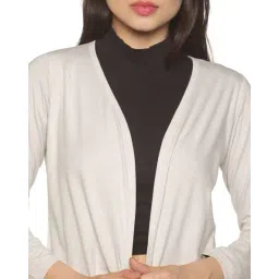 ecoline clothing Knitted Open-Front Shrug image 5