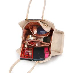 women marks Women Striped Messenger Bag with Detachable Strap image 5