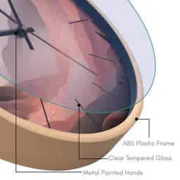 olive tree Round Shaped Analog Wall Clock image 5