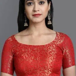 villagius Women Woven Saree with Tassels image 5