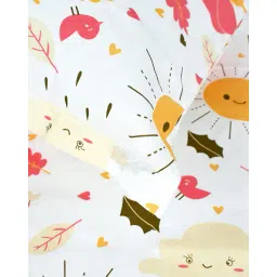 divine casa 144 TC Printed Single Bedsheet with Pillow Covers image 5