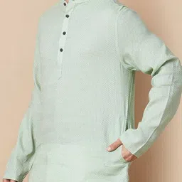 melange by lifestyle Men Long Kurta image 5