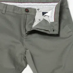 netplay Men Tapered Fit Flat-Front Chinos image 5