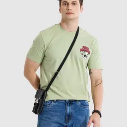 snitch Men Regular Fit Graphic T-Shirt image 5