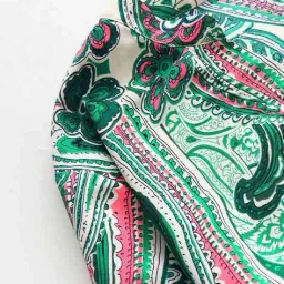 hivora Women Paisley Print Regular Fit Top image 5