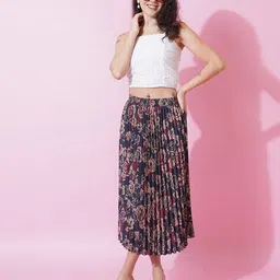 otabu Women Midi Printed A-line Skirt image 5