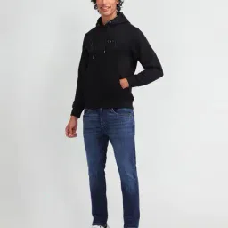 us polo assn. Men Brand Applique Regular Fit Hoodie image 5