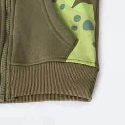 max Boys Printed Hooded Sweatshirt image 5