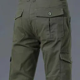 neonomad Men Mid-Rise Relaxed Fit Cargo Pants image 5