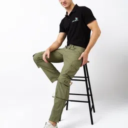 spykar Men Loose Fit Cargo Pants image 5